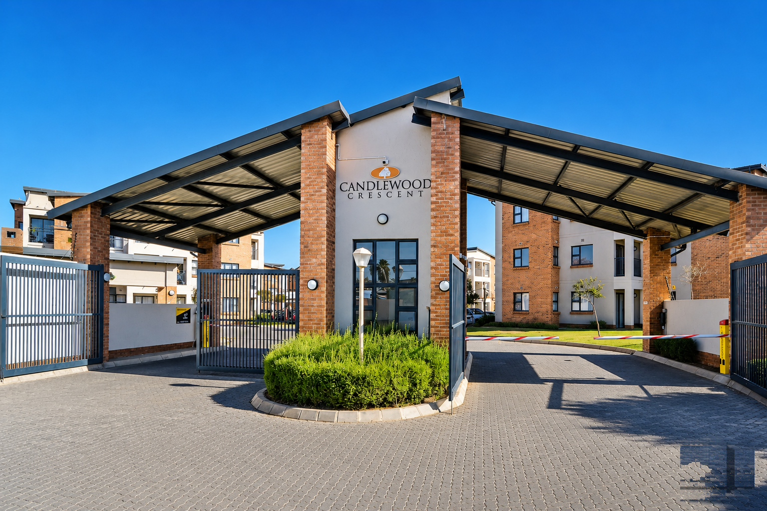 Secure estate entrance